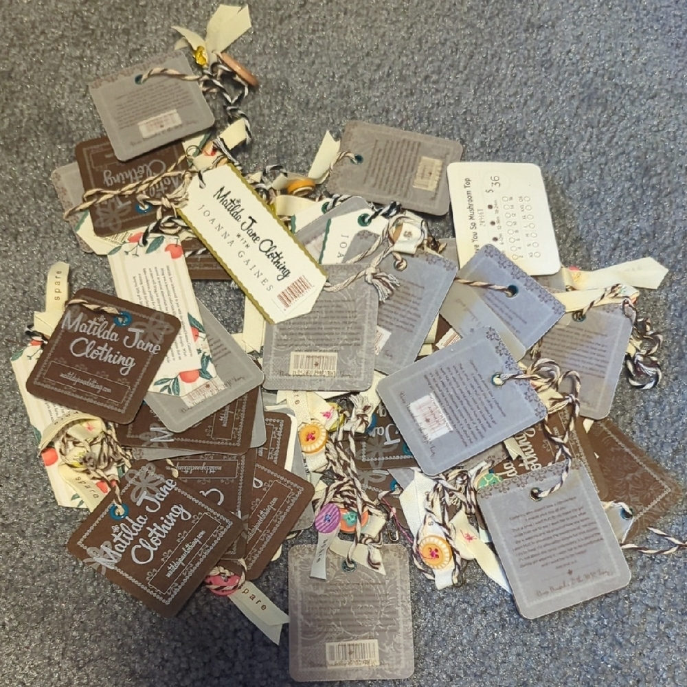 Matilda Jane Clothing Tags